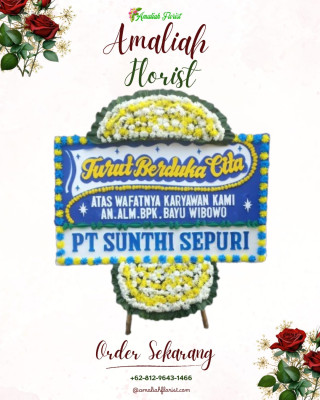 Papan Bunga Duka di Temindung Permai