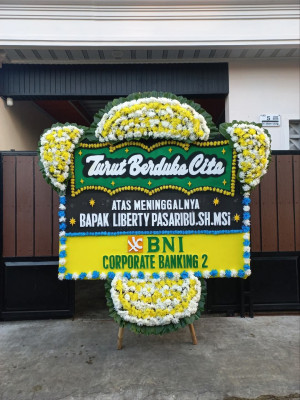 Papan Bunga Duka di Temindung Permai