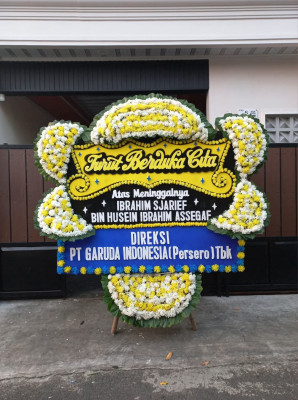 Papan Bunga Duka di Temindung Permai