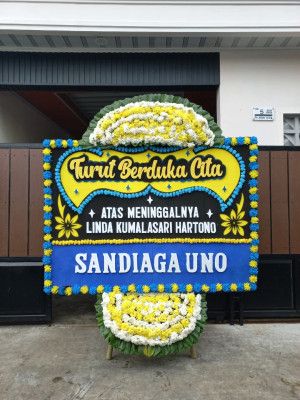 Papan Bunga Duka di Temindung Permai
