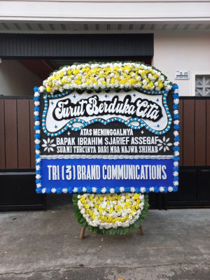 Papan Bunga Duka di Temindung Permai